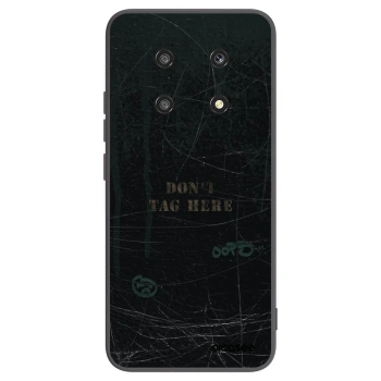 Picasee silikonowe czarne etui na Honor Magic4 Lite 5G - DON´T TAG