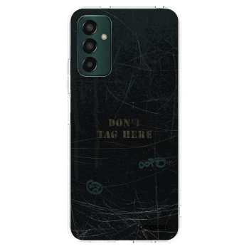 Picasee silikonowe przeźroczyste etui na Samsung Galaxy M13 M135F - DON´T TAG
