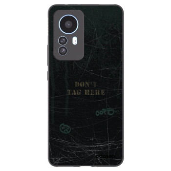 Picasee silikonowe czarne etui na Xiaomi 12T Pro - DON´T TAG
