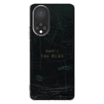 Picasee silikonowe przeźroczyste etui na Honor X7 - DON´T TAG