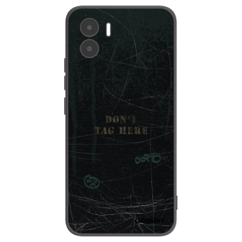 Picasee silikonowe czarne etui na Xiaomi Redmi A1 - DON´T TAG