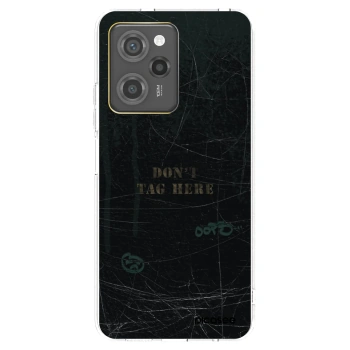 Picasee silikonowe przeźroczyste etui na Xiaomi Poco X5 Pro - DON´T TAG