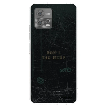 Picasee silikonowe przeźroczyste etui na Motorola Moto G72 - DON´T TAG