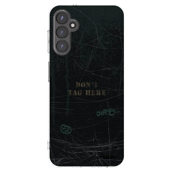 Picasee silikonowe przeźroczyste etui na Samsung Galaxy A14 4G A145R - DON´T TAG