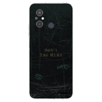 Picasee silikonowe przeźroczyste etui na Xiaomi Redmi 12C - DON´T TAG