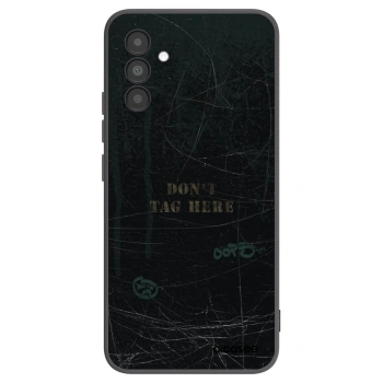 Picasee silikonowe czarne etui na Samsung Galaxy A04s A047F - DON´T TAG