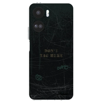 Picasee silikonowe przeźroczyste etui na Honor 90 Lite 5G - DON´T TAG