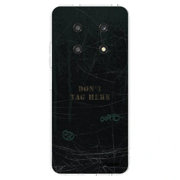 Picasee silikonowe przeźroczyste etui na Honor Magic4 Lite 5G - DON´T TAG