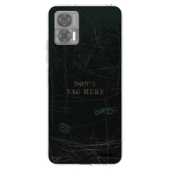 Picasee silikonowe przeźroczyste etui na Motorola Edge 30 Neo - DON´T TAG