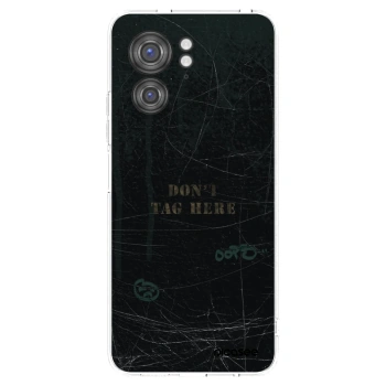 Picasee silikonowe przeźroczyste etui na Motorola Edge 40 - DON´T TAG