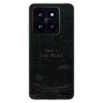 Picasee silikonowe przeźroczyste etui na Xiaomi 14 Pro - DON´T TAG