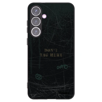 Picasee silikonowe czarne etui na Samsung Galaxy S24+ S926B 5G - DON´T TAG