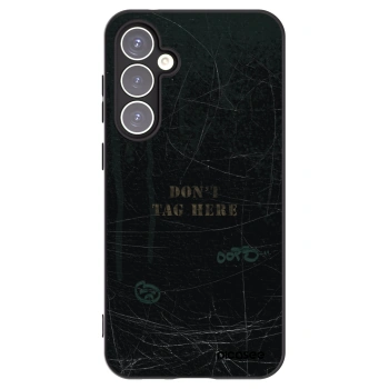 Picasee silikonowe czarne etui na Samsung Galaxy S23 FE S711B - DON´T TAG