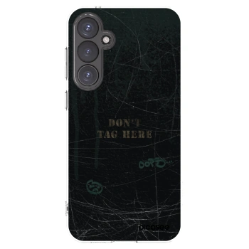 Picasee silikonowe przeźroczyste etui na Samsung Galaxy S23 FE S711B - DON´T TAG
