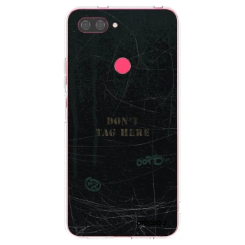 Picasee silikonowe przeźroczyste etui na Xiaomi Mi 8 Lite - DON´T TAG