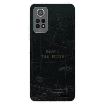 Picasee silikonowe przeźroczyste etui na Xiaomi Redmi Note 12 Pro 4G - DON´T TAG