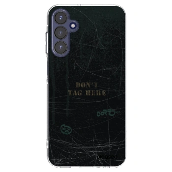 Picasee silikonowe przeźroczyste etui na Samsung Galaxy A15 A155F 4G - DON´T TAG