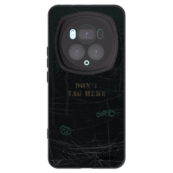 Picasee silikonowe czarne etui na Honor Magic6 Pro - DON´T TAG
