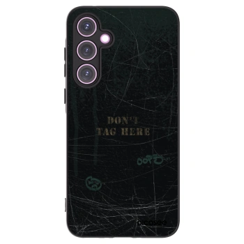 Picasee silikonowe czarne etui na Samsung Galaxy A35 5G A356B - DON´T TAG