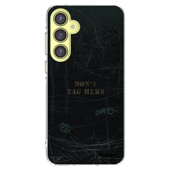 Picasee silikonowe przeźroczyste etui na Samsung Galaxy A35 5G A356B - DON´T TAG