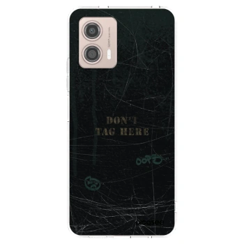 Picasee silikonowe przeźroczyste etui na Motorola Moto G53 5G - DON´T TAG