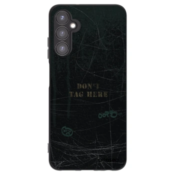 Picasee silikonowe czarne etui na Samsung Galaxy A05s A057G - DON´T TAG