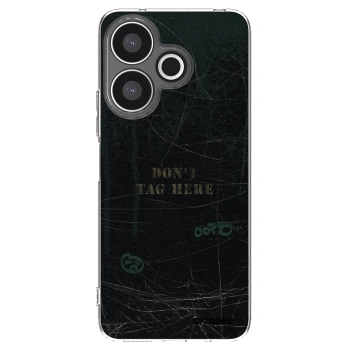Picasee silikonowe przeźroczyste etui na Xiaomi Redmi 13 4G - DON´T TAG