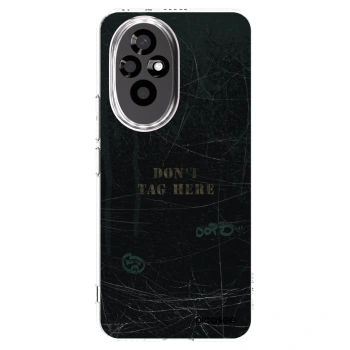 Picasee silikonowe przeźroczyste etui na Honor 200 5G - DON´T TAG