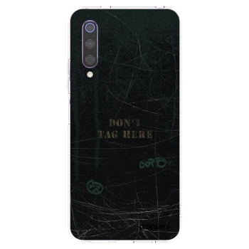 Picasee silikonowe przeźroczyste etui na Xiaomi Mi 9 - DON´T TAG