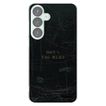 Picasee silikonowe przeźroczyste etui na Samsung Galaxy S25+ 5G - DON´T TAG