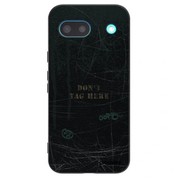 Picasee silikonowe czarne etui na Google Pixel 8a - DON´T TAG