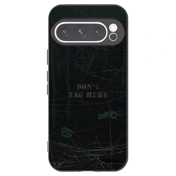 Picasee silikonowe czarne etui na Google Pixel 9 Pro - DON´T TAG