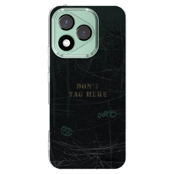 Picasee silikonowe przeźroczyste etui na Honor 400 Lite 5G - DON´T TAG