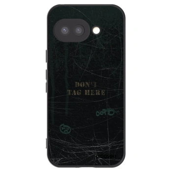 Picasee silikonowe czarne etui na Google Pixel 9a - DON´T TAG