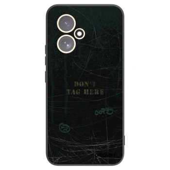 Picasee silikonowe czarne etui na Honor 400 5G - DON´T TAG