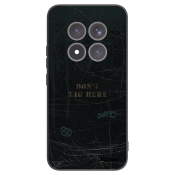 Picasee silikonowe czarne etui na Xiaomi Redmi Note 15 Pro+ - DON´T TAG