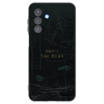 Picasee silikonowe czarne etui na Samsung Galaxy A17 5G - DON´T TAG