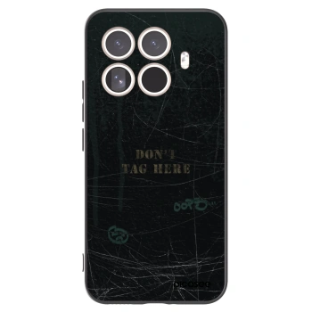 Picasee silikonowe czarne etui na Xiaomi 15T Pro - DON´T TAG