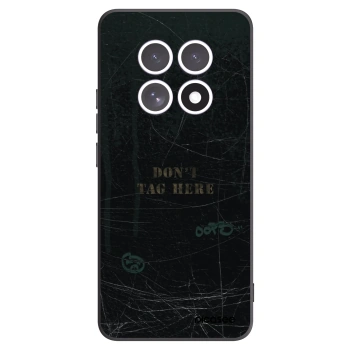 Picasee silikonowe czarne etui na Xiaomi Redmi Note 15 4G - DON´T TAG