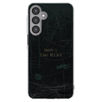 Picasee silikonowe przeźroczyste etui na Samsung Galaxy A16 4G - DON´T TAG