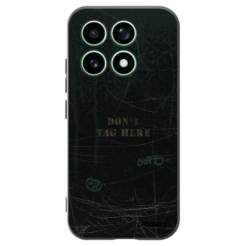 Picasee silikonowe czarne etui na Xiaomi 17 - DON´T TAG
