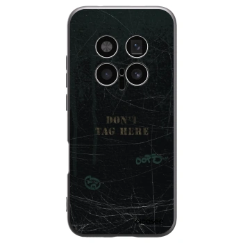 Picasee silikonowe czarne etui na Honor Magic8 Pro 5G - DON´T TAG