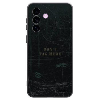 Picasee silikonowe czarne etui na Samsung Galaxy A57 5G - DON´T TAG
