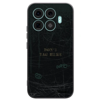 Picasee silikonowe czarne etui na Xiaomi 17T - DON´T TAG