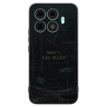 Picasee silikonowe czarne etui na Xiaomi 17T Pro - DON´T TAG