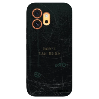 Picasee silikonowe czarne etui na Honor 600 - DON´T TAG