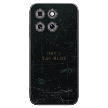 Picasee silikonowe czarne etui na Motorola Moto G77 - DON´T TAG