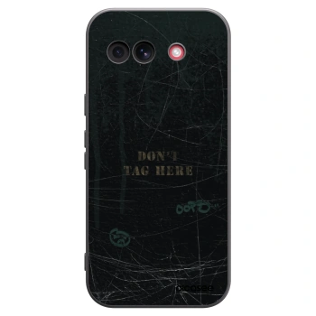 Picasee silikonowe czarne etui na Google Pixel 10a - DON´T TAG