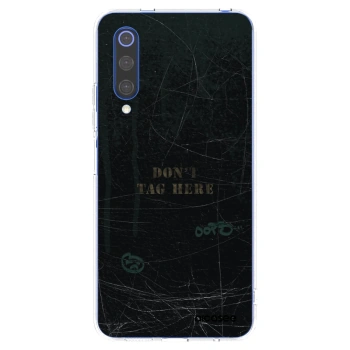 Picasee silikonowe przeźroczyste etui na Xiaomi Mi 9 SE - DON´T TAG