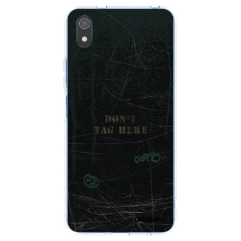 Picasee silikonowe przeźroczyste etui na Xiaomi Redmi 7A - DON´T TAG
